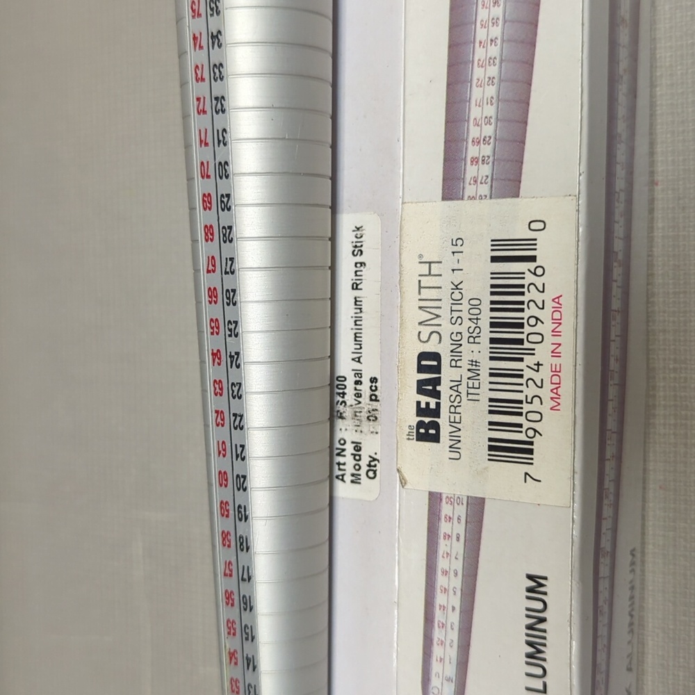 Univer Ring Stick Aluminum for Jewelers. New in box.